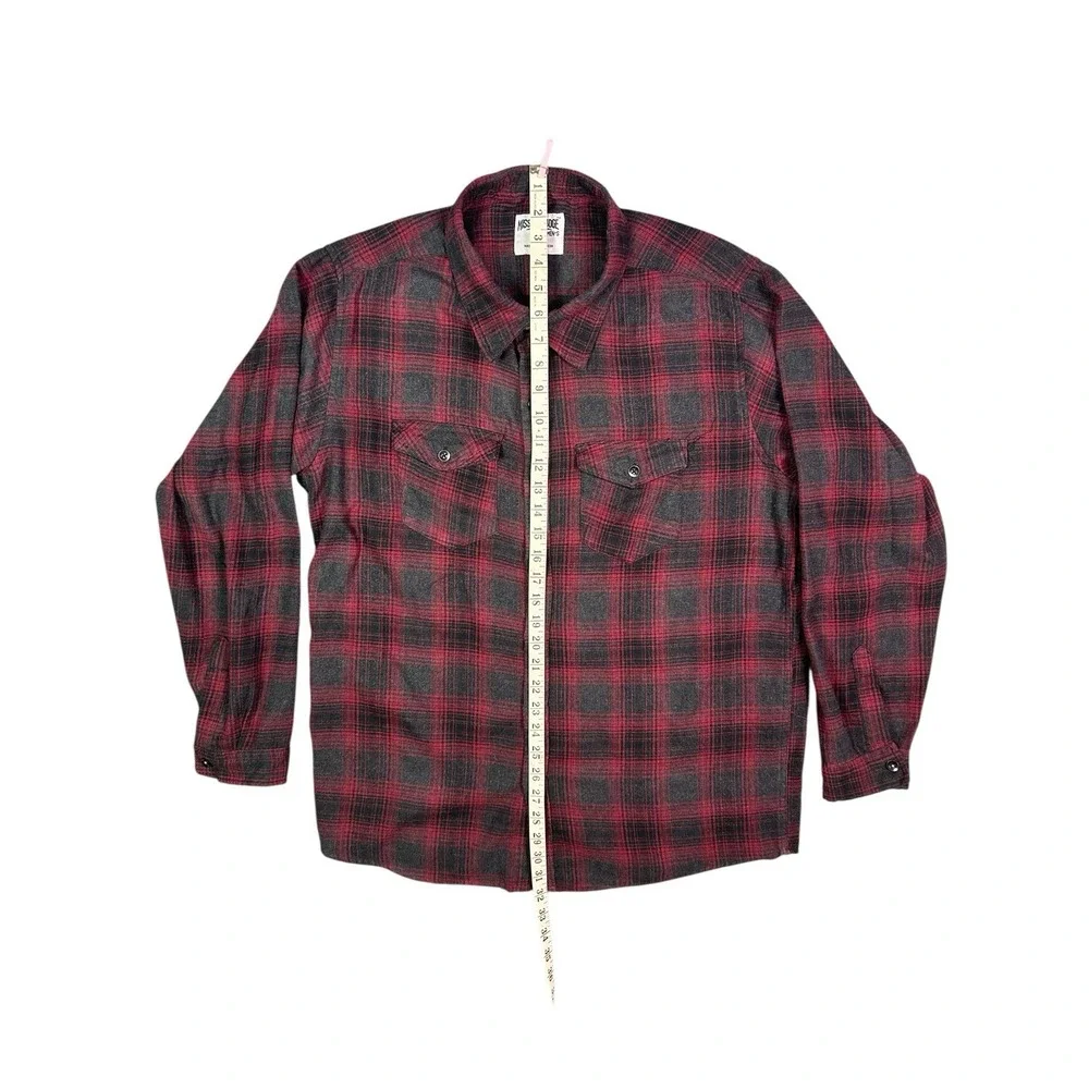 Men's Mission Ridge Plaid Flannel Button Down Shirt Men's Size XL